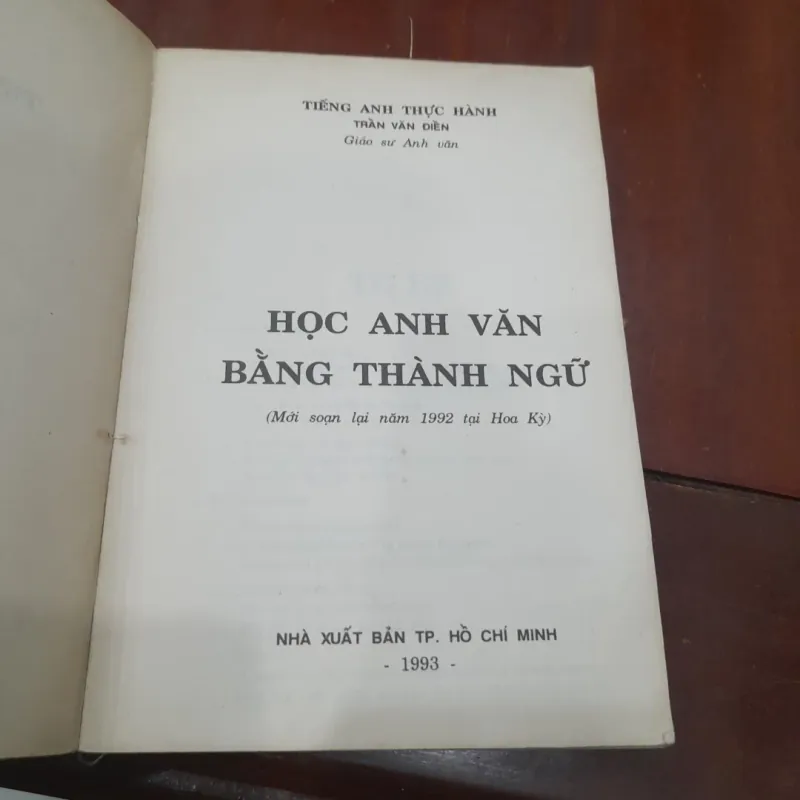 Trần Văn Điền - HỌC ANH VĂN BẰNG THÀNH NGỮ 1000858