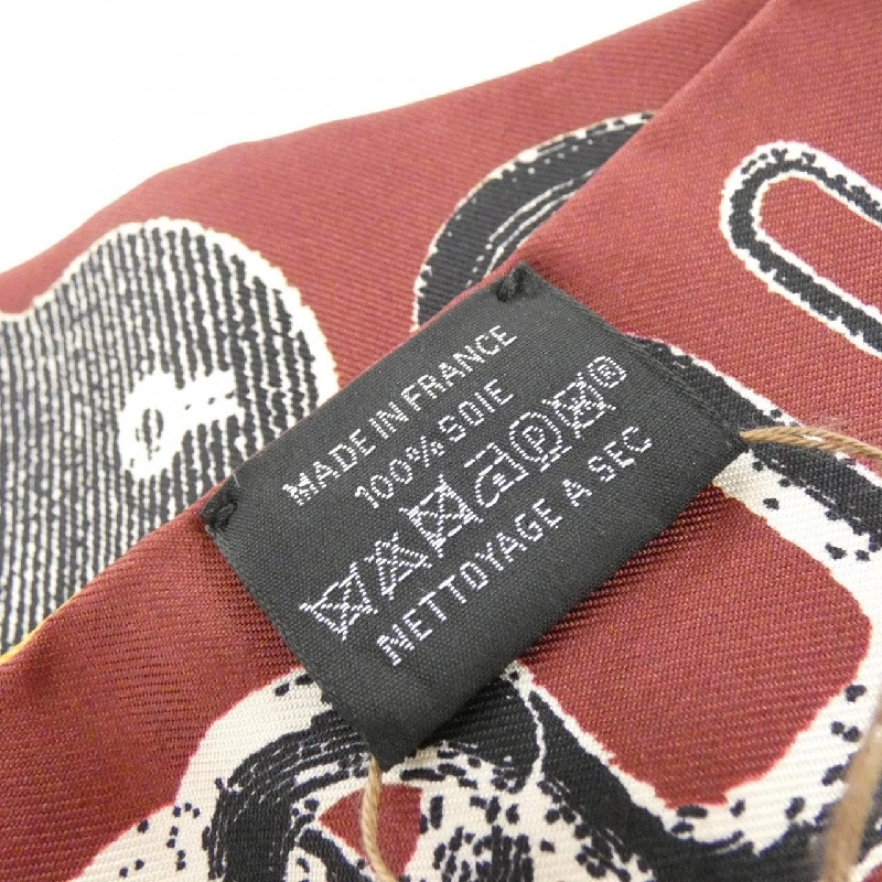 【Sản phẩm chưa sử dụng】Khăn quàng cổ Hermès INVENTAIRE POETIQUE DE BRIDES A BLOC Twilly 064288S 626010