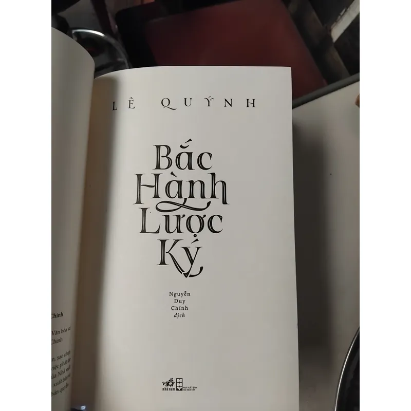 Bắc hành lược ký ( kí sự tòng vong cùng Lê Chiêu Thống ) của Lê Auynhs  702721