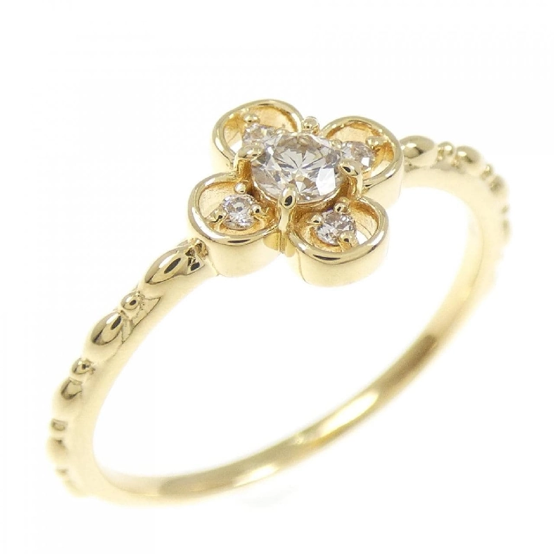 Nhẫn kim cương K18YG 0.14CT - Hàng hiệu Chính hãng 847236