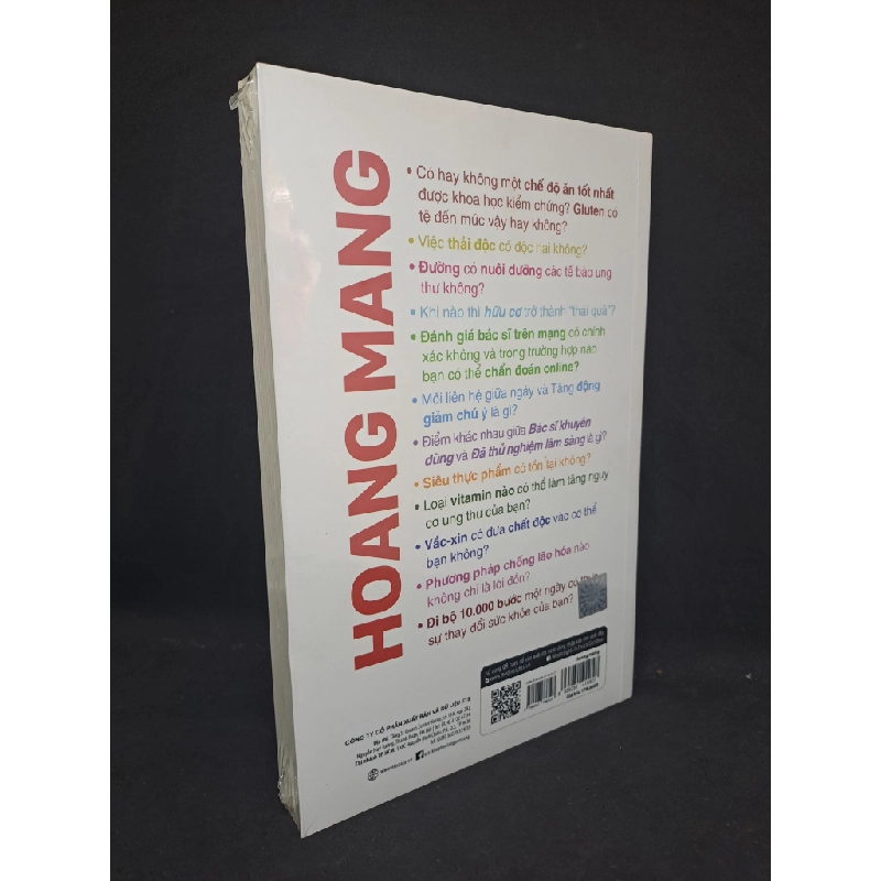 Hoang Mang - Nina Shapiro chỉ dẫn của bác sĩ để hiểu rõ đúng sai mới 100% HCM.ASB1308 341430