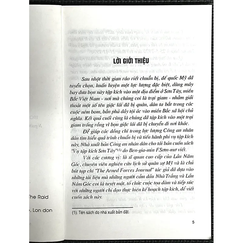 VỤ TẬP KÍCH SƠN TÂY - Tác giả BENJAMIN F. SCHEMMER 1035939