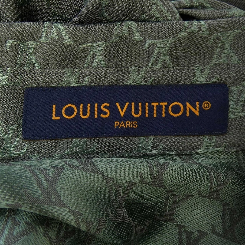 Áo sơ mi ngắn tay lụa jacquard Louis Vuitton HRS30WKSY - Hàng hiệu Authentic 897396
