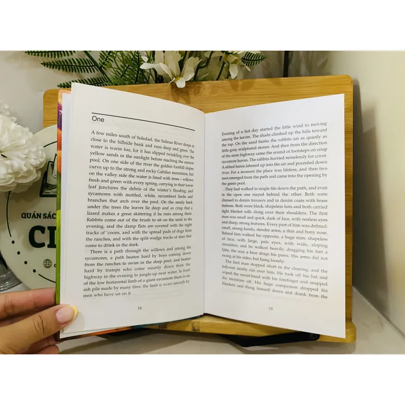 [Sách 2hand từ US] Like new 90% - Of Mice and Men - John Steinbeck 1032491