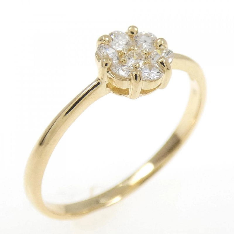 Nhẫn kim cương hoa K18YG 0.20CT - Hàng hiệu chính hãng 856352