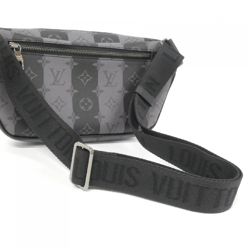 Túi đeo chéo mô-đun Louis Vuitton Monogram Stripe Eclipse (LV Squared) M59338 610988