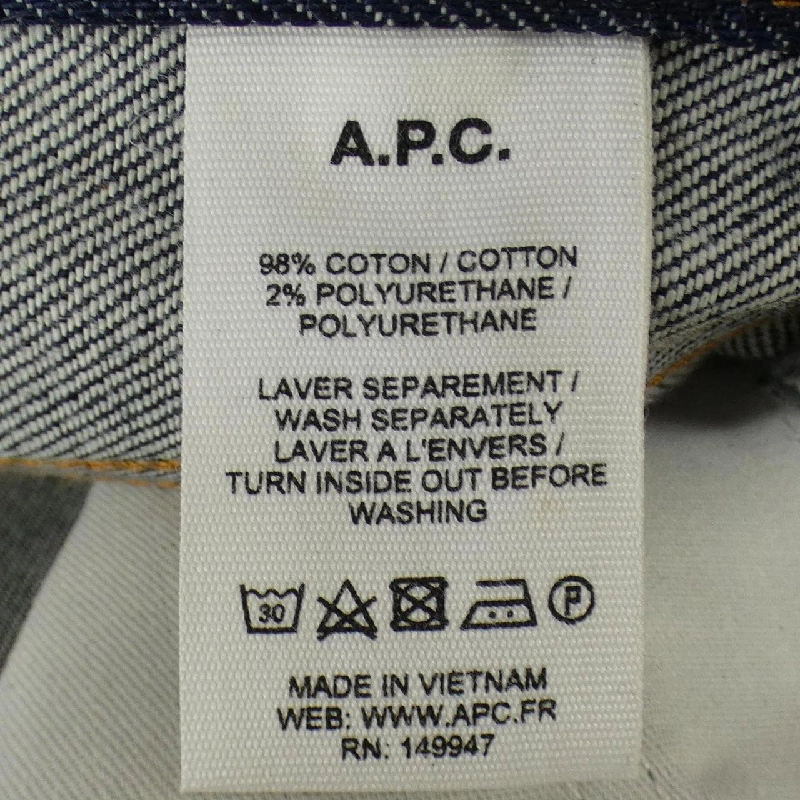 Quần jeans A.P.C. - Hàng hiệu Authentic 883476