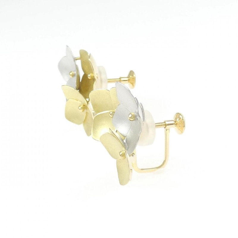 Bông tai hoa K18YG/K14WG - Hàng hiệu Chính hãng 873025