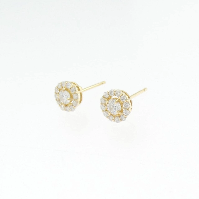 K18YG Bông tai kim cương 0.40CT - Hàng hiệu Chính hãng 868423