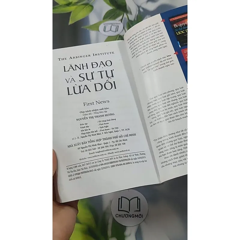 Lãnh đạo và sự tự lừa dối - The Arbinger Institute 688541