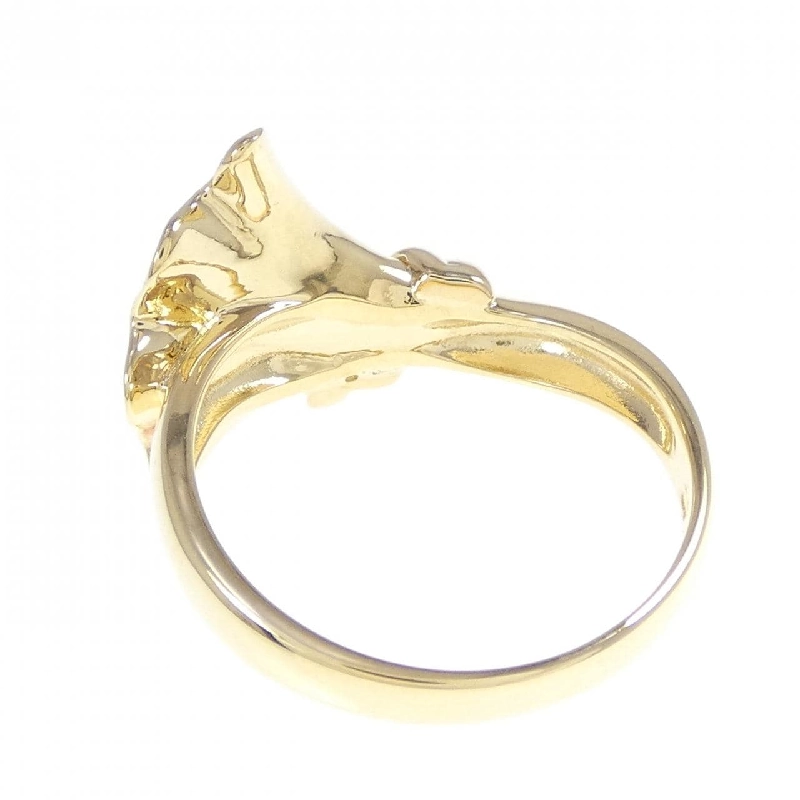 Nhẫn kim cương K18YG 668625