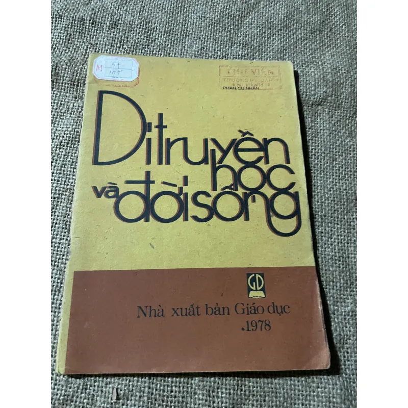 DI TRUYỀN HỌC VÀ ĐỜI SỐNG - SÁCH Y, SINH HỌC 573726