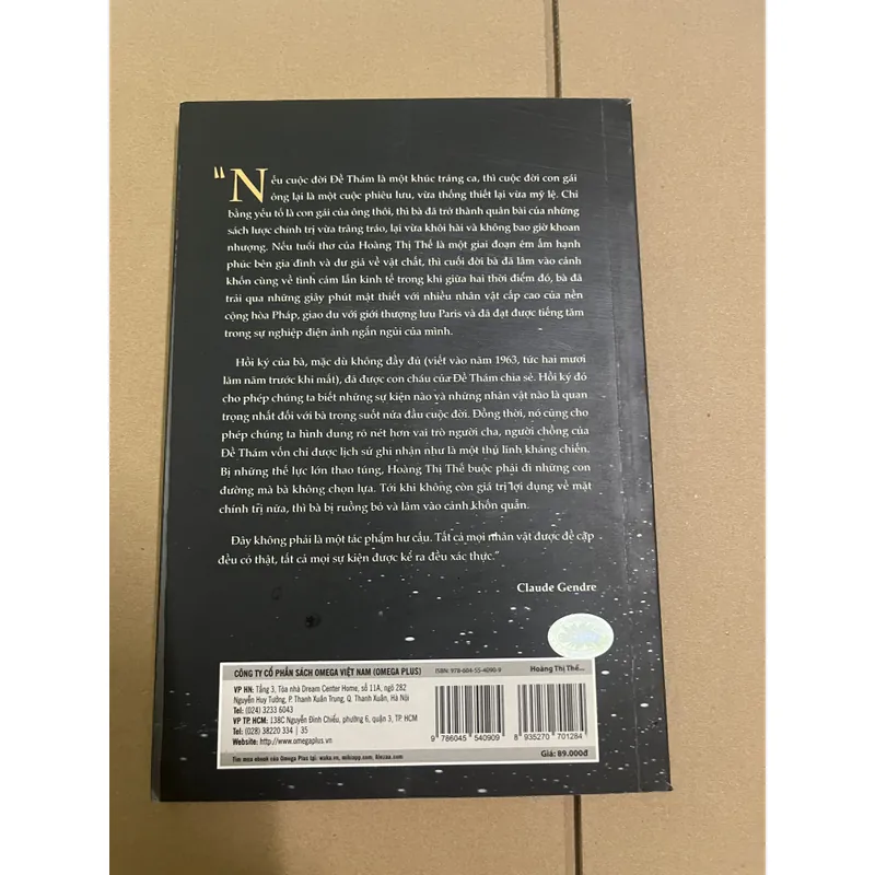 Hoàng Thị Thế - con gái Đề Thám và quân bài chính trị của thực dân pháp 729053