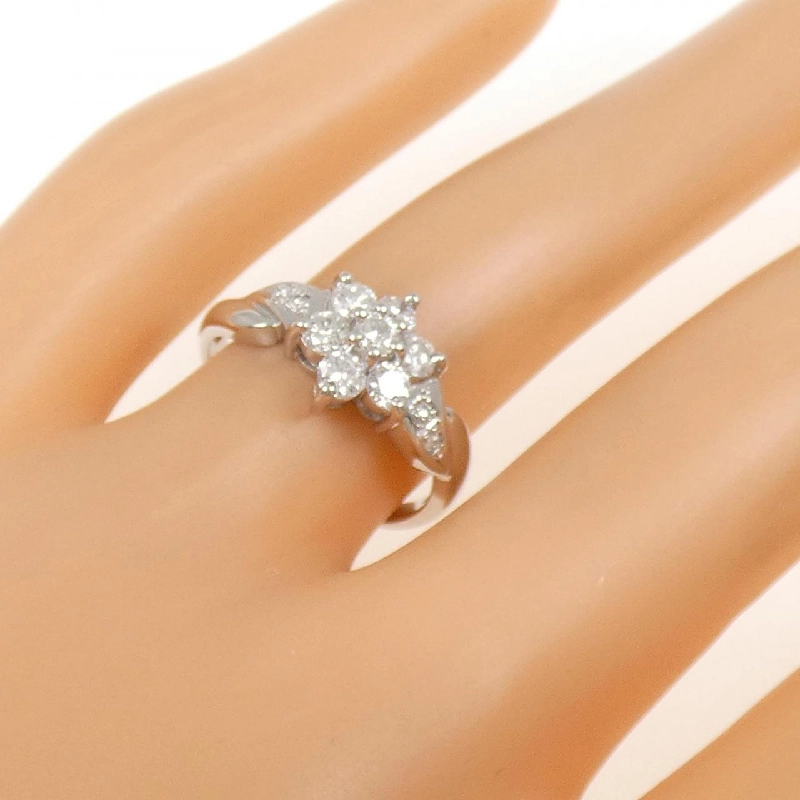 Nhẫn kim cương hoa PT900 - Hàng hiệu Authentic 849463