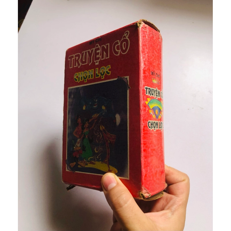 📚 BỘ 4 TẬP TRUYỆN CỔ CHỌN (Mỹ Chi) Sách khổ cây viết, còn box  NXB: 1997 552528