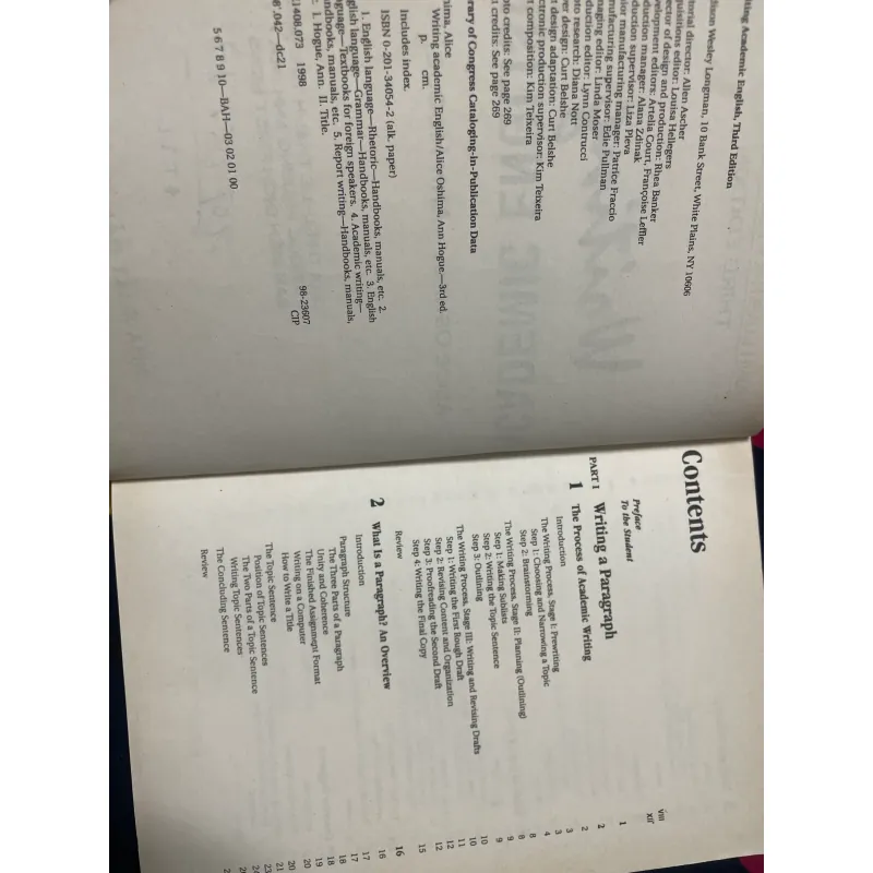 Sách Học Tiếng Anh Writing acadeni English Third Edition - Alice Oshima 1036008