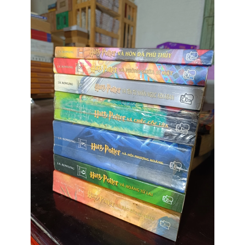 Harry Potter trọn bộ 7 tập bìa hoạt hình 333071