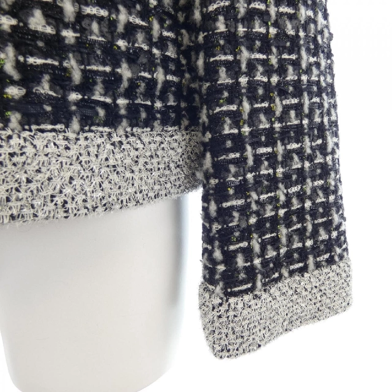 【Khuyến mãi】Áo khoác không cổ CHANEL 638736