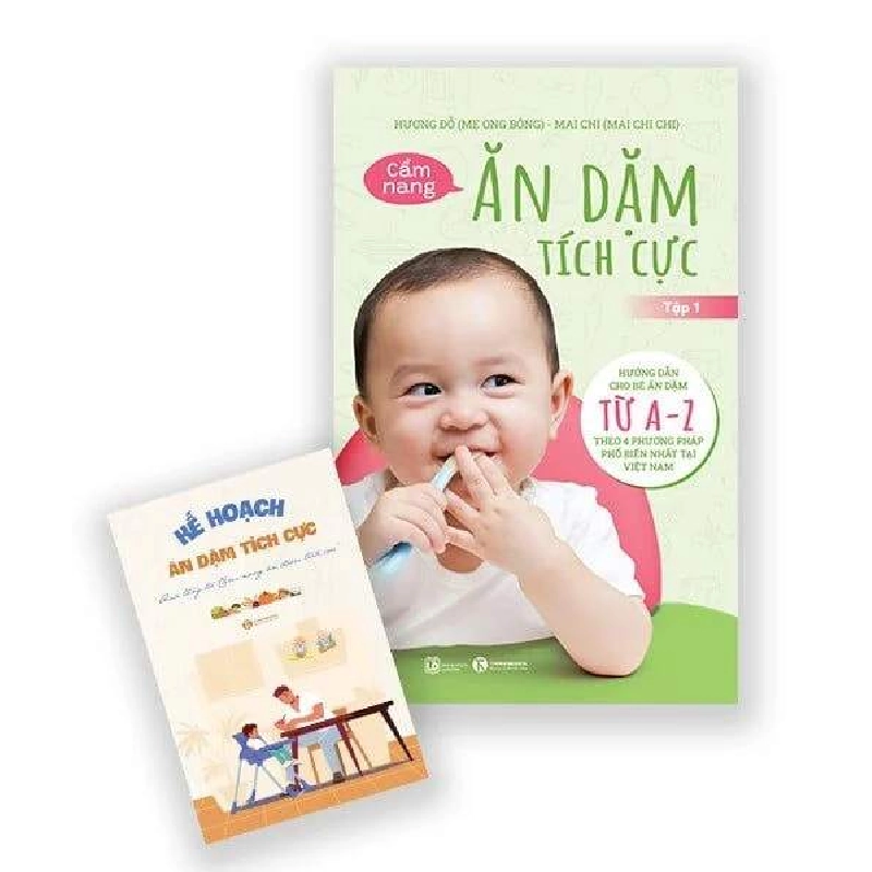 Cẩm nang ăn dặm tích cực - Tập 1 (Tặng kèm Kế hoạch Ăn dặm tích cực) Hương Đỗ (Mẹ Ong Bông) - Thái Hà Books MẸ VÀ BÉ Blogmeo 27525 513032