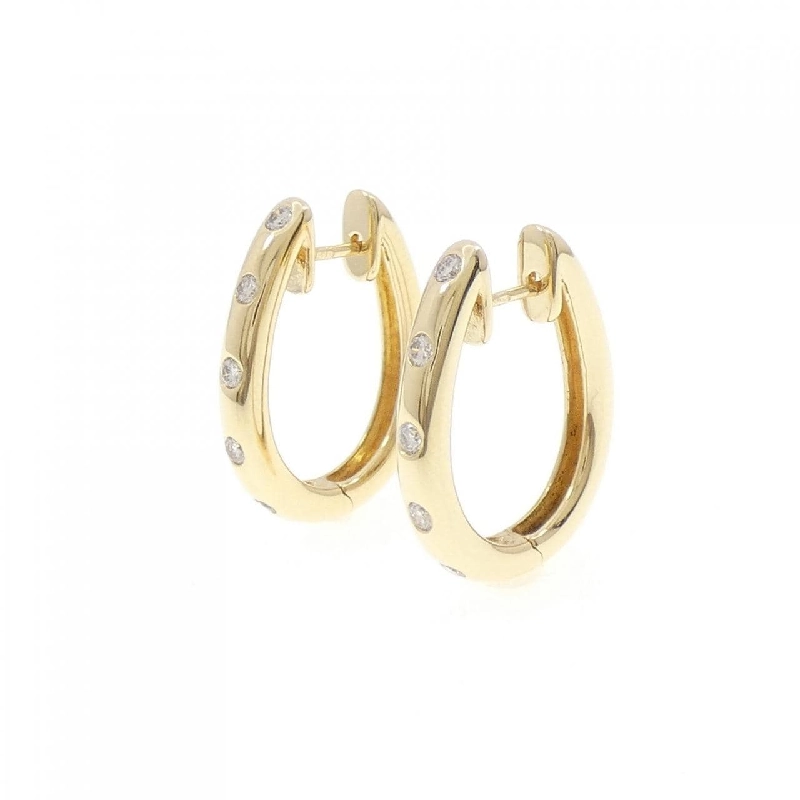 Bông tai kim cương 750YG 0.30CT - Hàng hiệu Chính hãng 875217