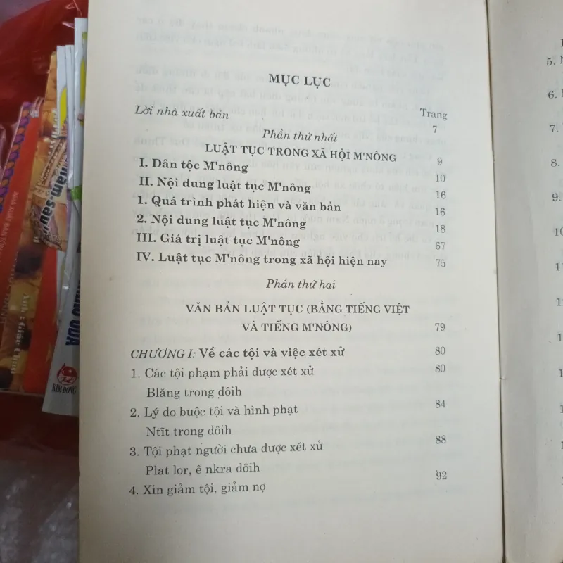 Combo 2c Luật Tục M' Nông và Luật Tục Jrai 1031615