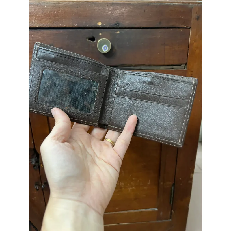 Ví nam nhỏ da bò thật 993348