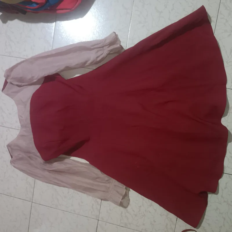 Váy phối von 720800