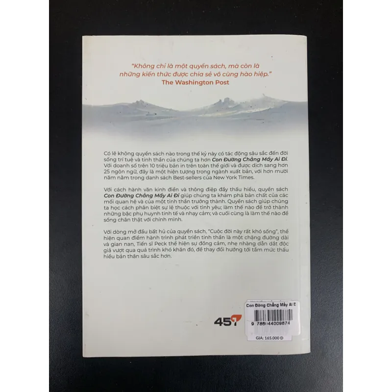 (Sách cũ) Con đường chẳng mấy ai đi - Tiến sĩ - Bác sĩ tâm lý M. Scott Peck 929206