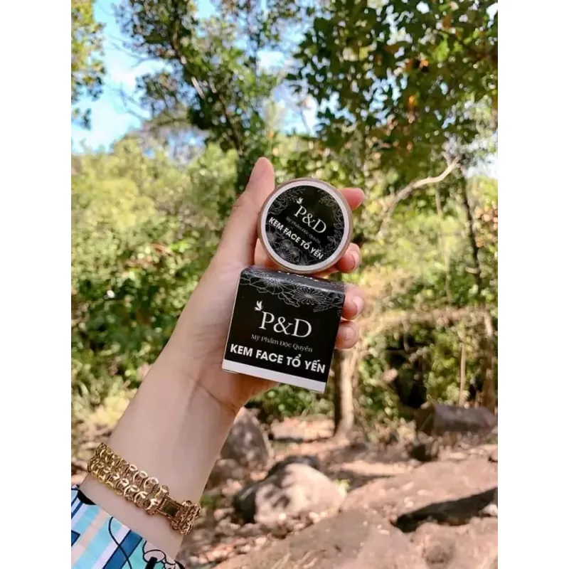 ( Tặng 1 mặt nạ ) Kem face tổ yến dưỡng trắng da P&D 1020678