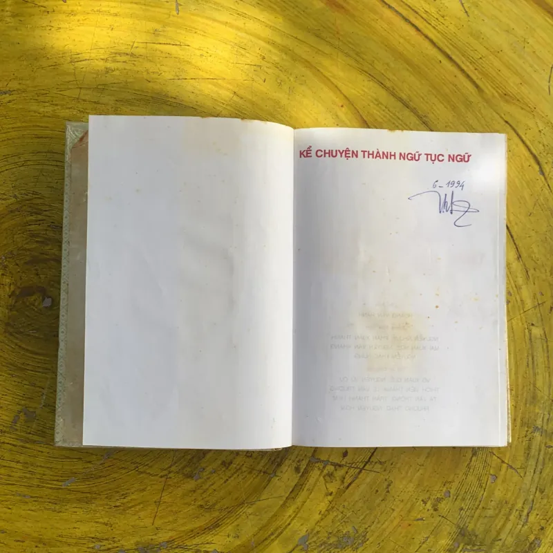 KỂ CHUYỆN THÀNH NGỮ , TỤC NGỮ  1037300