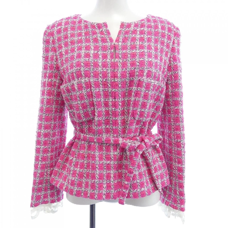 CHANEL P49012V35896 14S Áo khoác không cổ - Hàng hiệu Chính hãng 820241