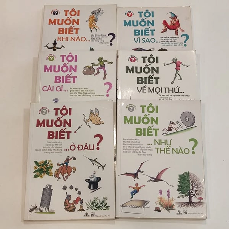 Bộ sách Tell Me What? Tôi Muốn Biết...? 521443