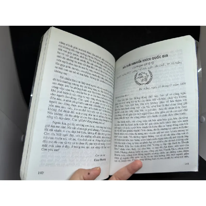 [Phiên Chợ Sách Cũ] Để Mang Lại Cuộc Sống Tốt Đẹp Hơn - Những Bức Thư Đoạt Giải Cuộc Thi Viết Thư Upu 38, 2009 1304 432326