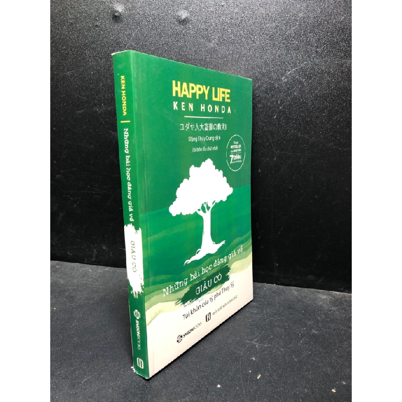 HAPPY LIFE - Những bài học đáng giá về giàu có_TB lần 1 - 2018 mới 90% (khoa học đời sống , kỹ năng) HPB.HCM2301 67234