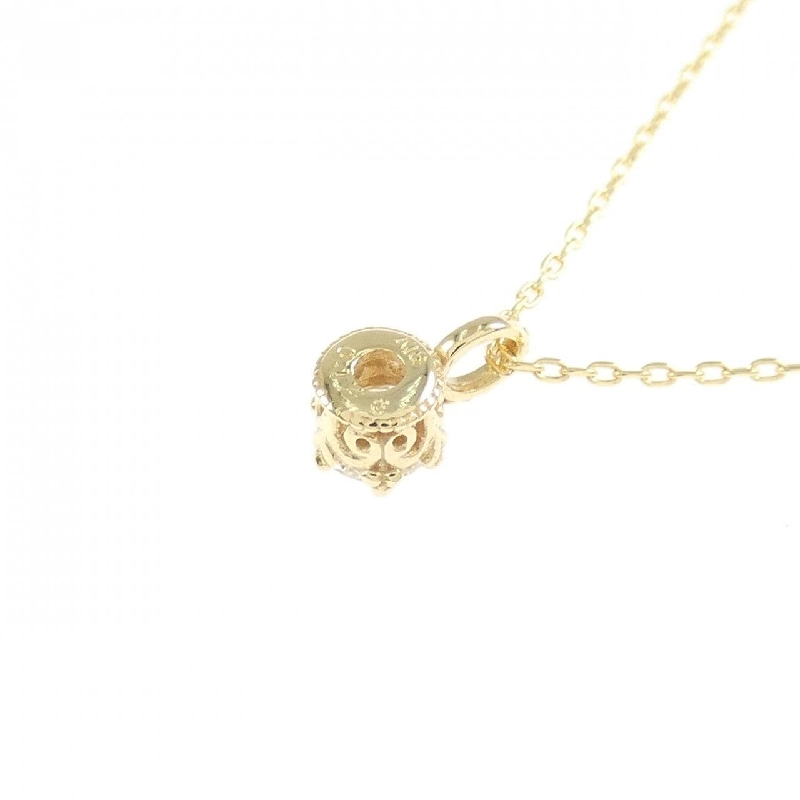 K18YG Dây chuyền kim cương 0.123CT - Hàng hiệu Authentic 859076