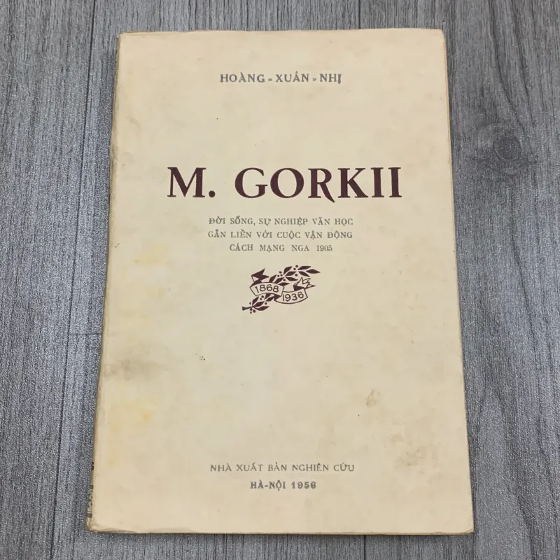 M gorki đời sống sự nghiệp văn học gắn liền với cuộc vận động cách mạng nga. 10a2 1025739