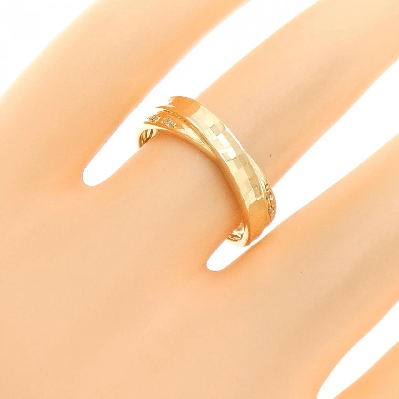 Nhẫn kim cương K18YG 669816