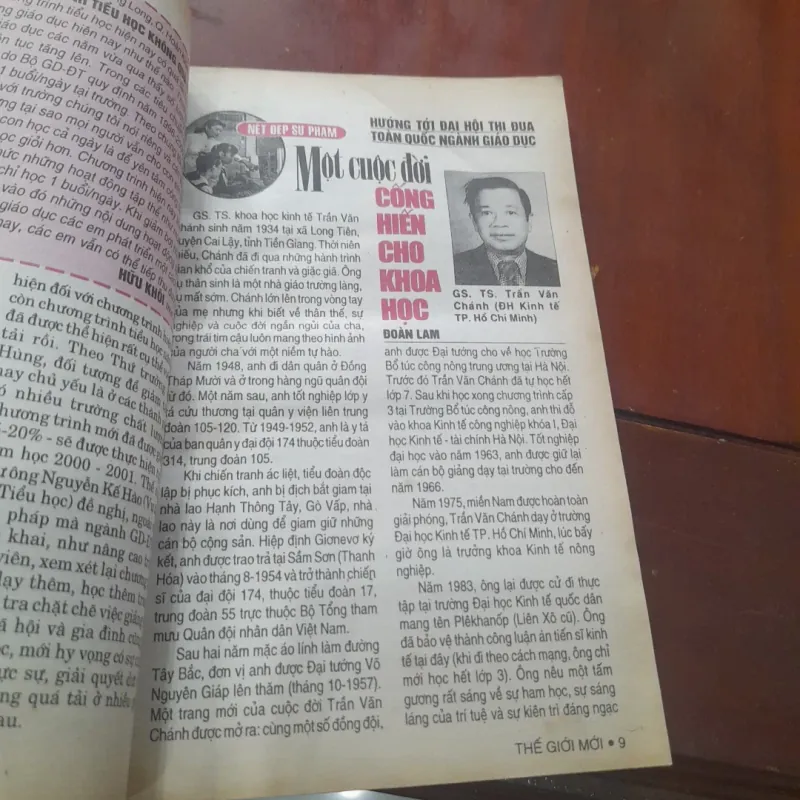 THẾ GIỚI MỚI số 375 ngày 28.2.2000 1030066