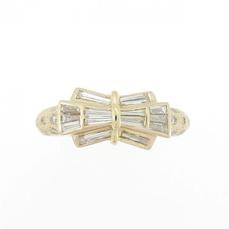 Nhẫn kim cương K18YG 0.472CT 668582