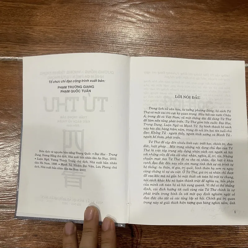 Tứ Thư - Trần Trọng Sâm, Kiều Bách Vũ Thuận Biên Dịch (10) 1000696