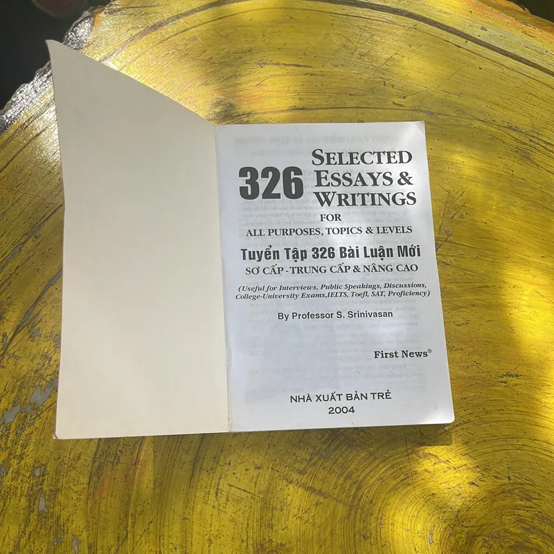 TUYỂN TẬP 326 BÀI LUẬN MỚI SƠ CẤP, TRUNG CẤP & NÂNG CAO 639818