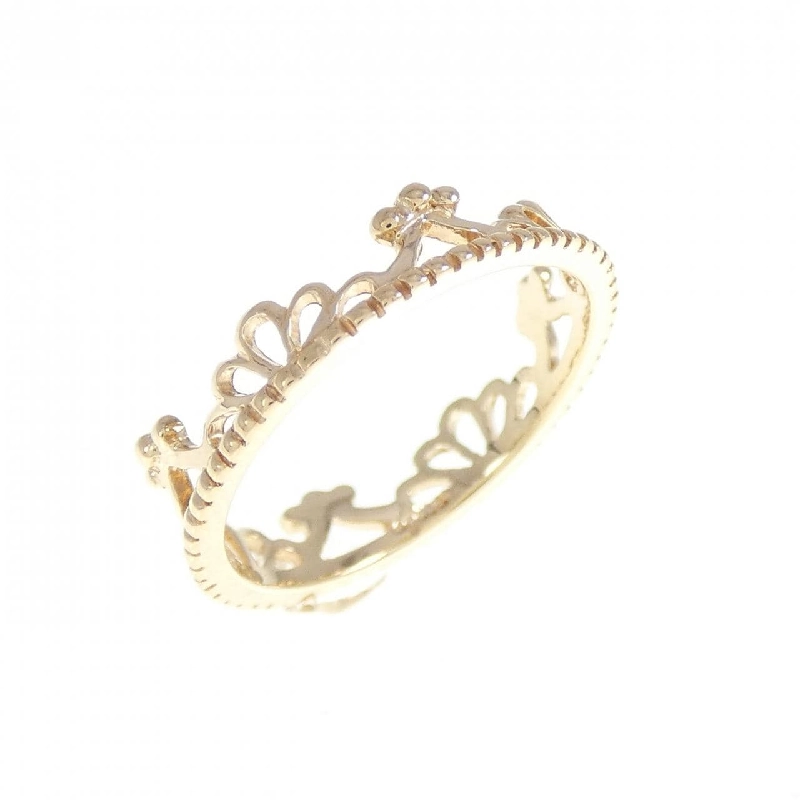 Nhẫn ngón út K10YG Agath - Hàng hiệu Authentic 839055