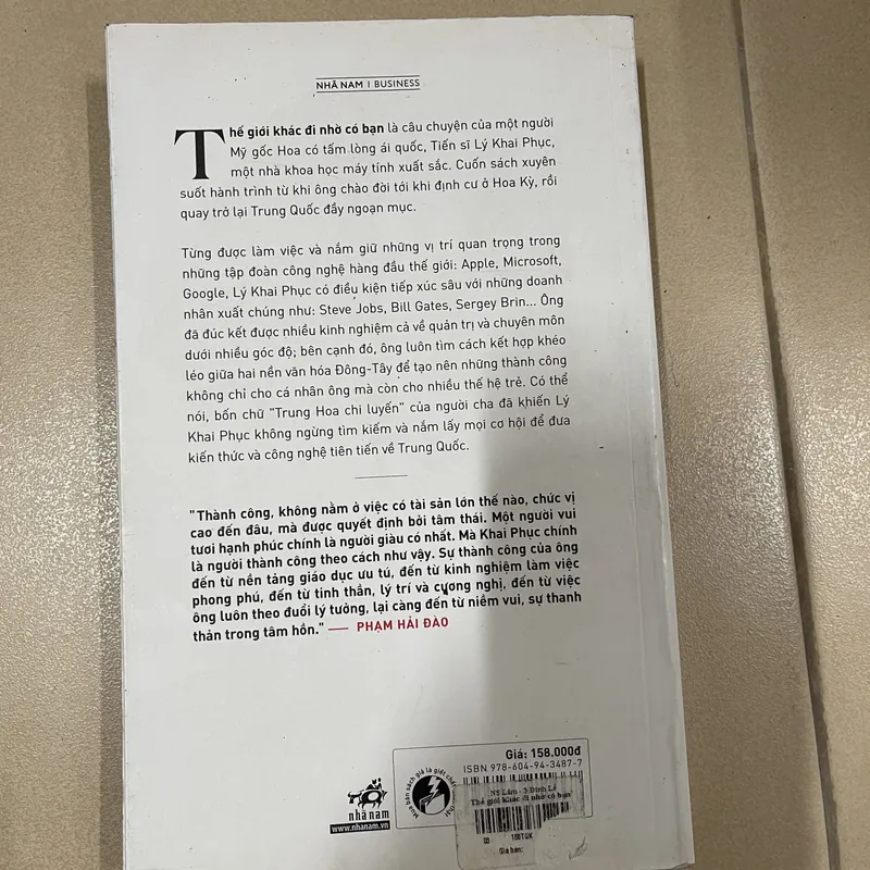 Thế giới khác đi nhờ có bạn - Lý Khai Phục  (c43) 720227