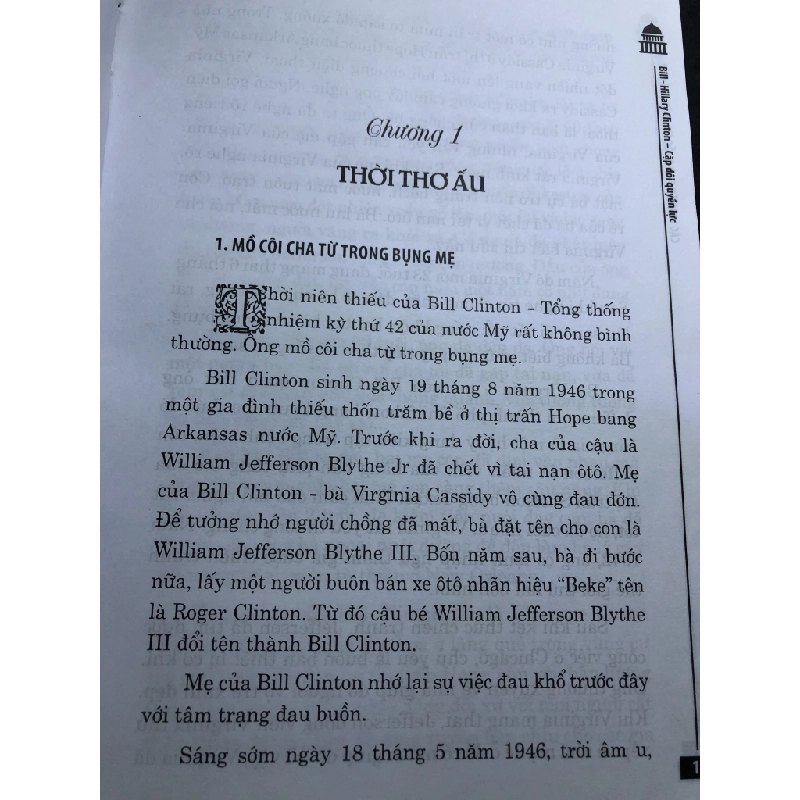 Các nguyên thủ quốc gia trên thế giới Bill-Hillary Clinton cặp đôi quyền lực 2015 mới 70% ố bẩn Dương Minh Hào HPB2206 SÁCH LỊCH SỬ - CHÍNH TRỊ - TRIẾT HỌC 168546