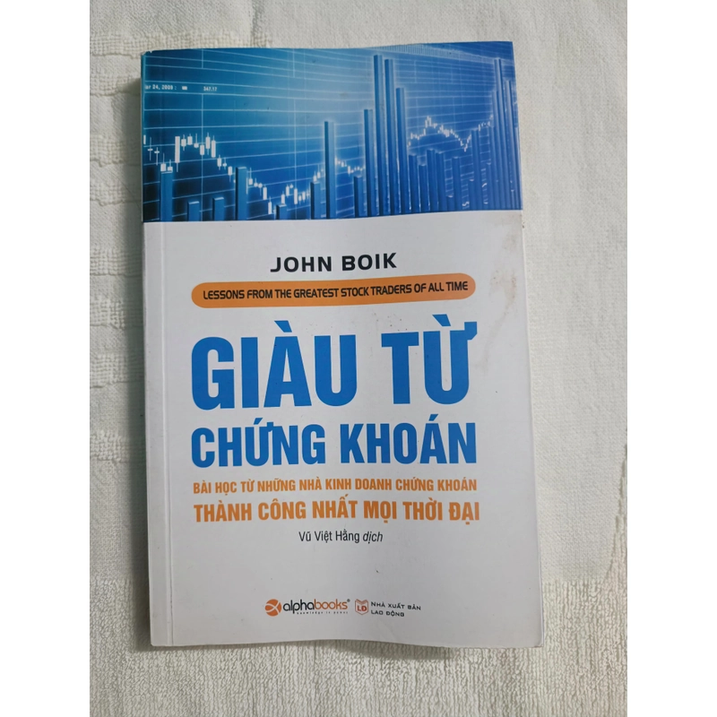 Giàu Từ Chứng Khoán Like New sách giá rẻ pass nhanh 305138