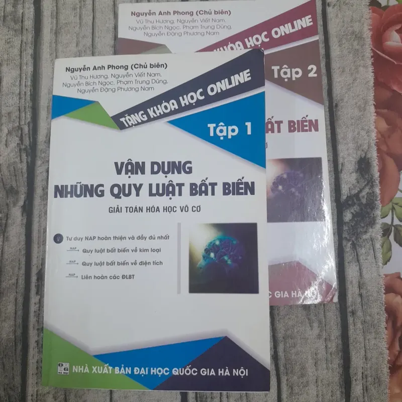 Vận dụng những quy luật bất biến giải toán Hóa học vô cơ (2 tập) Nguyễn Anh Phong chủ biên 590165