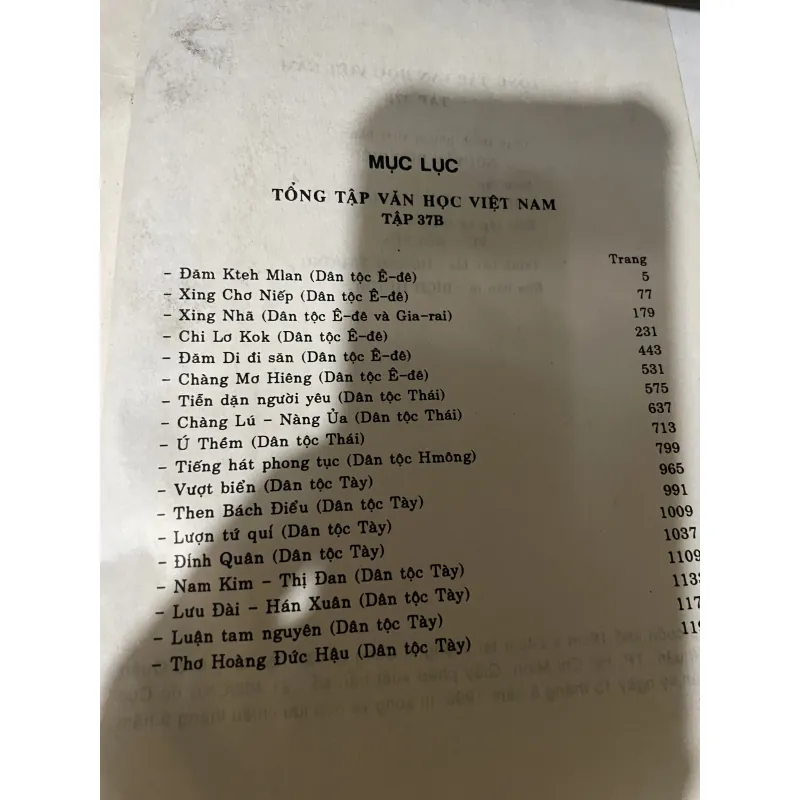 Văn học dân gian các dân tộc thiểu số Việt Nam  1002718