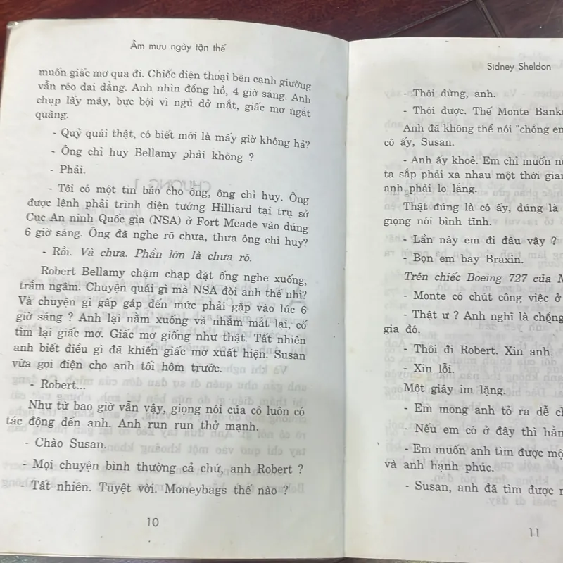 Âm mưu ngày tận thế - sidney sheldon - tiểu thuyết nước ngoài -  1039515
