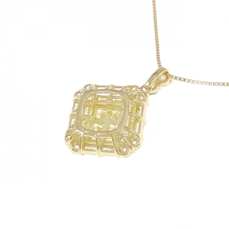 K18YG Dây chuyền kim cương 1.00CT - Hàng hiệu Chính hãng 861734