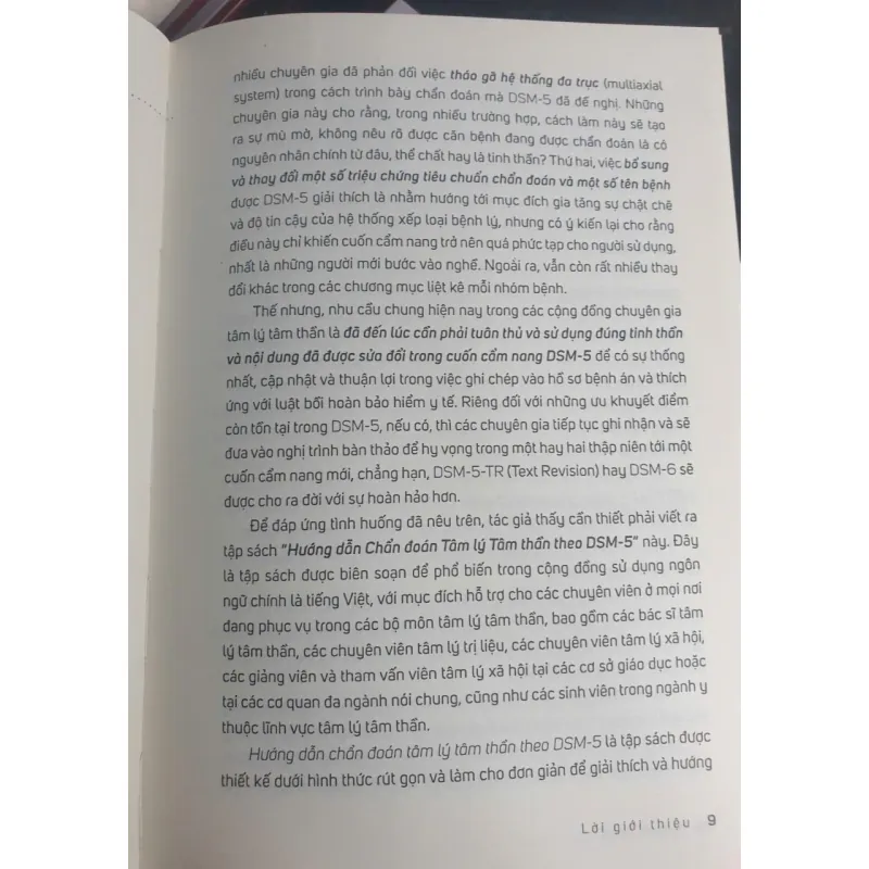 Sách Hướng dẫn chẩn đoán tâm lý tâm thần theo DSM-5 - TS. Phạm Toàn 1006231